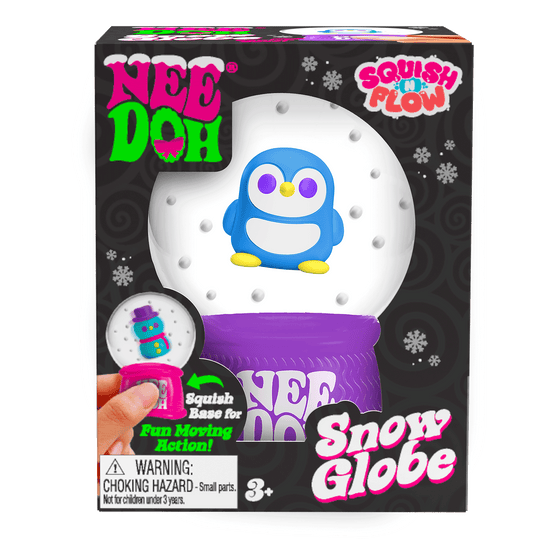 NeeDoh Squish N Flow Snow Globe BSAH